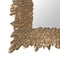 Wandspiegel Gouden Kristal Ijzer 74 x 7,5 x 74 cm
