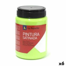 Tempera La Pajarita Parrot L-37 Groen Gesatineerd (6 Stuks)