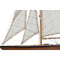 Barco DKD Home Decor Bruin 50 x 10 x 70 cm Wit