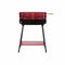 Houtskoolbarbecue met Poten DKD Home Decor Rood Zwart Staal 53 x 37 x 80 cm (53 x 37 x 80 cm)