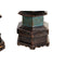 Decoratieve figuren DKD Home Decor 15 x 17 x 50 cm Turkoois Orientaals (2 Stuks)