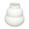 Vaas Wit Dolomite 19 x 21 x 19 cm (2 Stuks) Golven