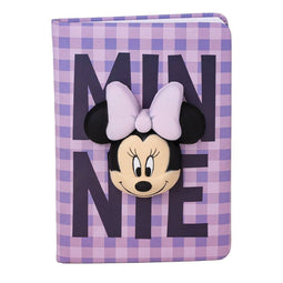 Notitieboekje Minnie Mouse SQUISHY Lila 18 x 13 x 1 cm
