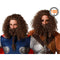 Pruik met Baard Viking Man Bruin