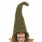 Kerstversiering Bruin Groen Polyresin Weefsel Meisje 13 x 12 x 41 cm