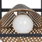 Bureaulamp 20 x 20 x 42 cm Zwart Gouden Metaal
