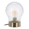Bureaulamp Kristal Metaal 18 x 18 x 25 cm
