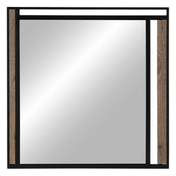 Wandspiegel NUDE Zwart Beige 70 x 2 x 70 cm