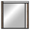 Wandspiegel NUDE Zwart Beige 70 x 2 x 70 cm