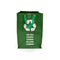 Recyclingzak Confortime Groen 31,5 x 44 x 32 cm Raffia