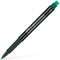 Permanente markeerstift Faber-Castell Multimark 1513 F Groen (10 Stuks)