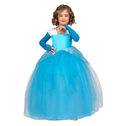 Kostuums voor Kinderen My Other Me Prinses Blauw (3 Onderdelen) Maat 10-12 Jaar