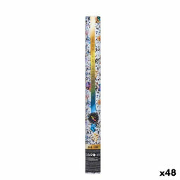 Confettikanon Multicolour Papier Karton Plastic 5 x 78,5 x 5 cm (48 Stuks)