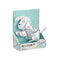Knuffel om in te kleuren Wit Zwart Stof 13 x 14 x 20 cm Hond (8 Stuks)