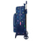 Schoolrugzak met Wielen Benetton Cool Marineblauw 30 x 46 x 14 cm