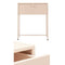 Bijzettafel Bruin Beige Metaal 42 x 50 x 35 cm