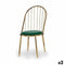 Stoel Stangen Groen Gouden Ijzer 48 x 95,5 x 48 cm (2 Stuks)