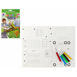 Vaardigheidsspel 3D Kleurpuzzel