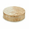 Decoratieve Doos Wit Beige Parelmoer spaanderplaat 25 x 8 x 25 cm (4 Stuks)