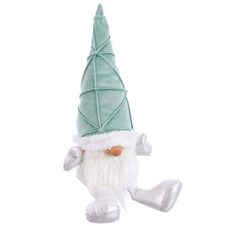 Kerstversiering Multicolour Turkoois Zand Weefsel 18 x 13 x 47 cm