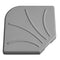Voet voor Parasol Grijs Cement 47 x 47 x 5,5 cm