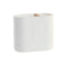Tandenborstelhouder DKD Home Decor 11,5 x 5,5 x 10,5 cm Natuurlijk Wit Polypropyleen