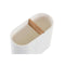 Tandenborstelhouder DKD Home Decor 11,5 x 5,5 x 10,5 cm Natuurlijk Wit Polypropyleen