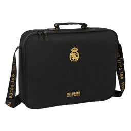 Schooltas Real Madrid C.F. Zwart 38 x 28 x 6 cm