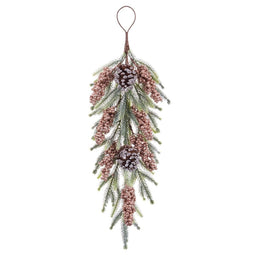 Deurhanger Kerstmis Multicolour Koper Plastic Ananas 63 cm