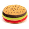 Knuffel voor honden Gloria Hamburdog Hamburgers Polyester EVA-rubber