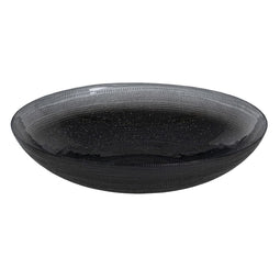 Middenstuk Zwart Kristal 30 x 30 x 6,5 cm