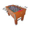 Tafelvoetbal Bruin Binnenkant 140 x 74 x 88 cm