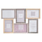 Fotolijsten DKD Home Decor Grijs Hout 45 x 2 x 28 cm Kristal Natuurlijk Boho