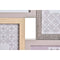 Fotolijsten DKD Home Decor Grijs Hout 45 x 2 x 28 cm Kristal Natuurlijk Boho