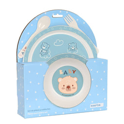 Kinderservies Safta Baby bear (4 Onderdelen)