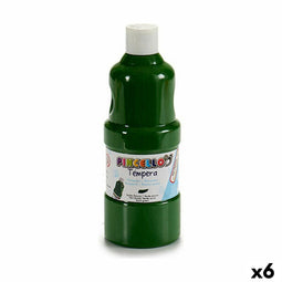 Tempera 400 ml Donkergroen (6 Stuks)