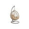 Hangende tuinstoel Home ESPRIT Donkerbruin Lichtbruin Aluminium Synthetische rotan 107 x 105 x 10...