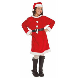Kostuums voor Kinderen My Other Me Kerstmoeder Maat 7-9 Jaar