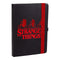 Schrift Stranger Things Zwart A5