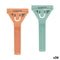 Keramische Koker Topschraper Wooow Set Plastic 2 Onderdelen (36 Stuks)