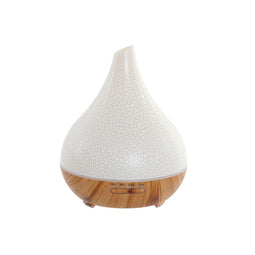 Mini-Luchtbevochtiger Geurverspreider DKD Home Decor Wit Natuurlijk 400 ml