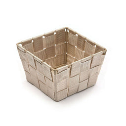 Veelzijdige mand Versa Beige 14 x 9 x 14 cm