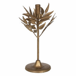 Kaarshouder Gouden Ijzer 17 x 17 x 30 cm