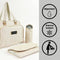 Luiertas Baby on Board Urban Everglades Beige