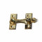 Door Hasp EDM H-vorm Rechts Blik (8 cm)