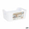Veelzijdige mand Dem Wit 19 x 13,5 x 8 cm (24 Stuks)
