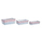 Basket spelset DKD Home Decor Mediterrane Boho 31 x 16 x 11 cm