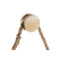Muurklok DKD Home Decor 40 x 4,5 x 55 cm Touw Ijzer (2 Stuks)