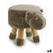 Kruk Nijlpaard 29 x 30 x 40 cm (4 Stuks)