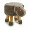 Kruk Nijlpaard 29 x 30 x 40 cm (4 Stuks)